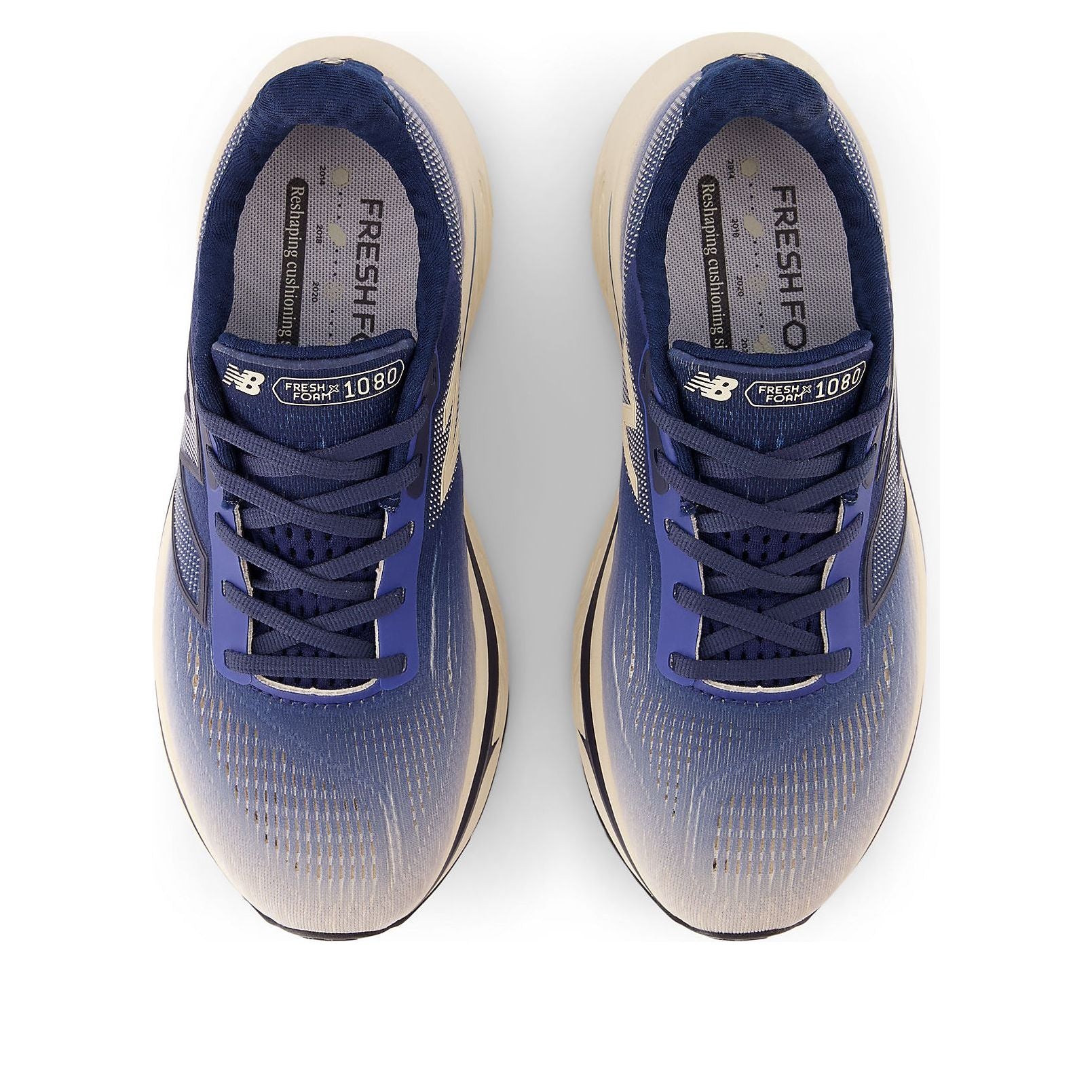 Кроссовки (WMNS) New Balance Fresh Foam X 1080v14 'Bisque Navy' — фото 3