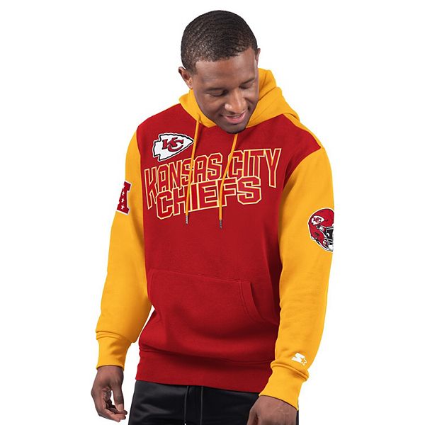 

Мужской красный свитшот капюшоном kansas city chiefs extreme Starter