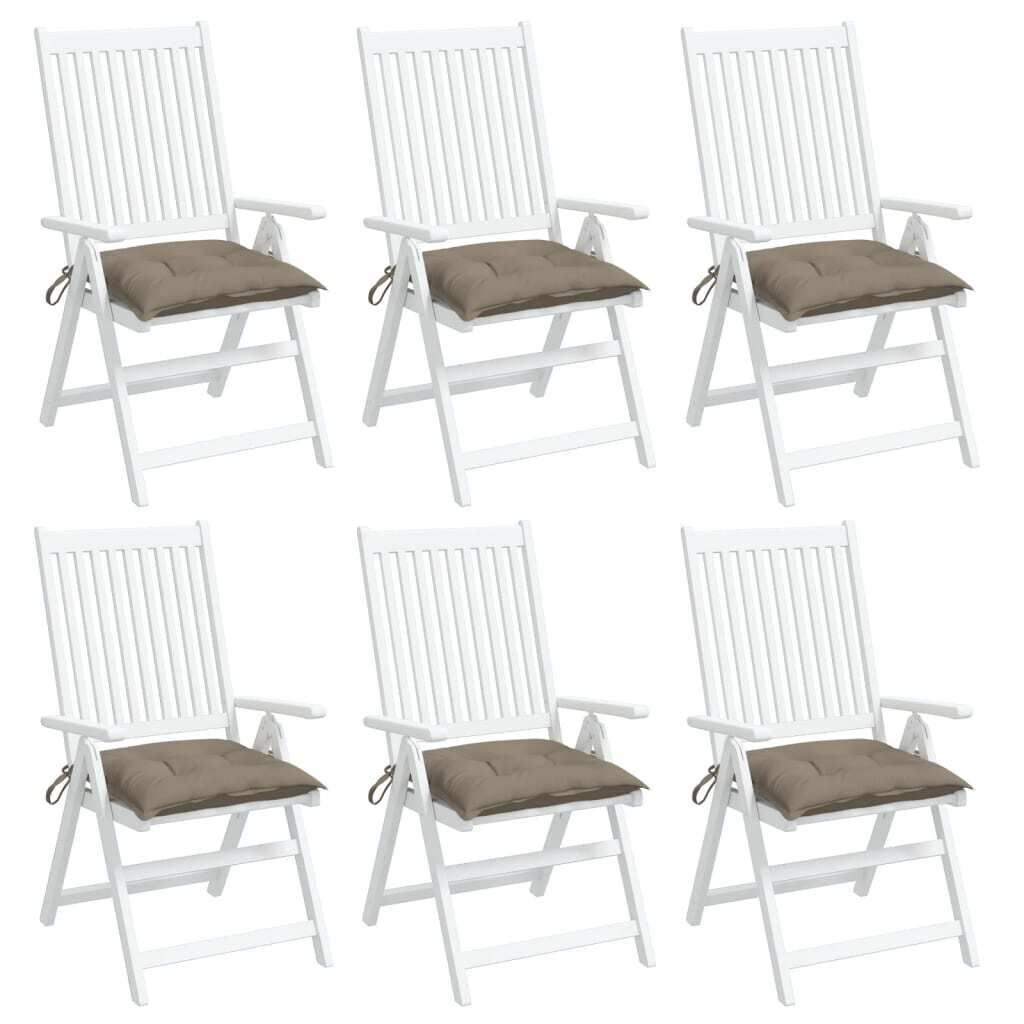 

Подушки-паллеты 6 шт. Бежевый 50х50х7 см. Ткань Оксфорд. DKD HOME DECOR, серо-коричневый