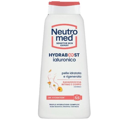 

Гель для душа Hydraboost 600 мл для интимной гигиены и тела с календулой Neutromed
