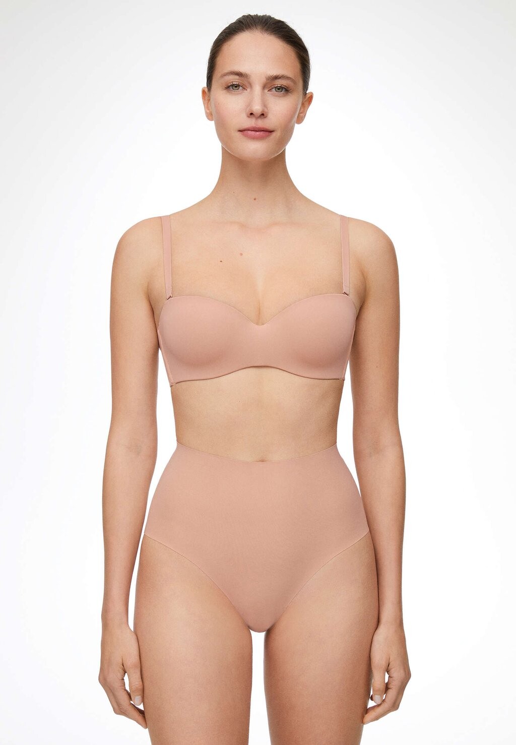 

Бюстгальтер без бретелек/вариативный WITH REMOVABLE STRAPS OYSHO, цвет salmon
