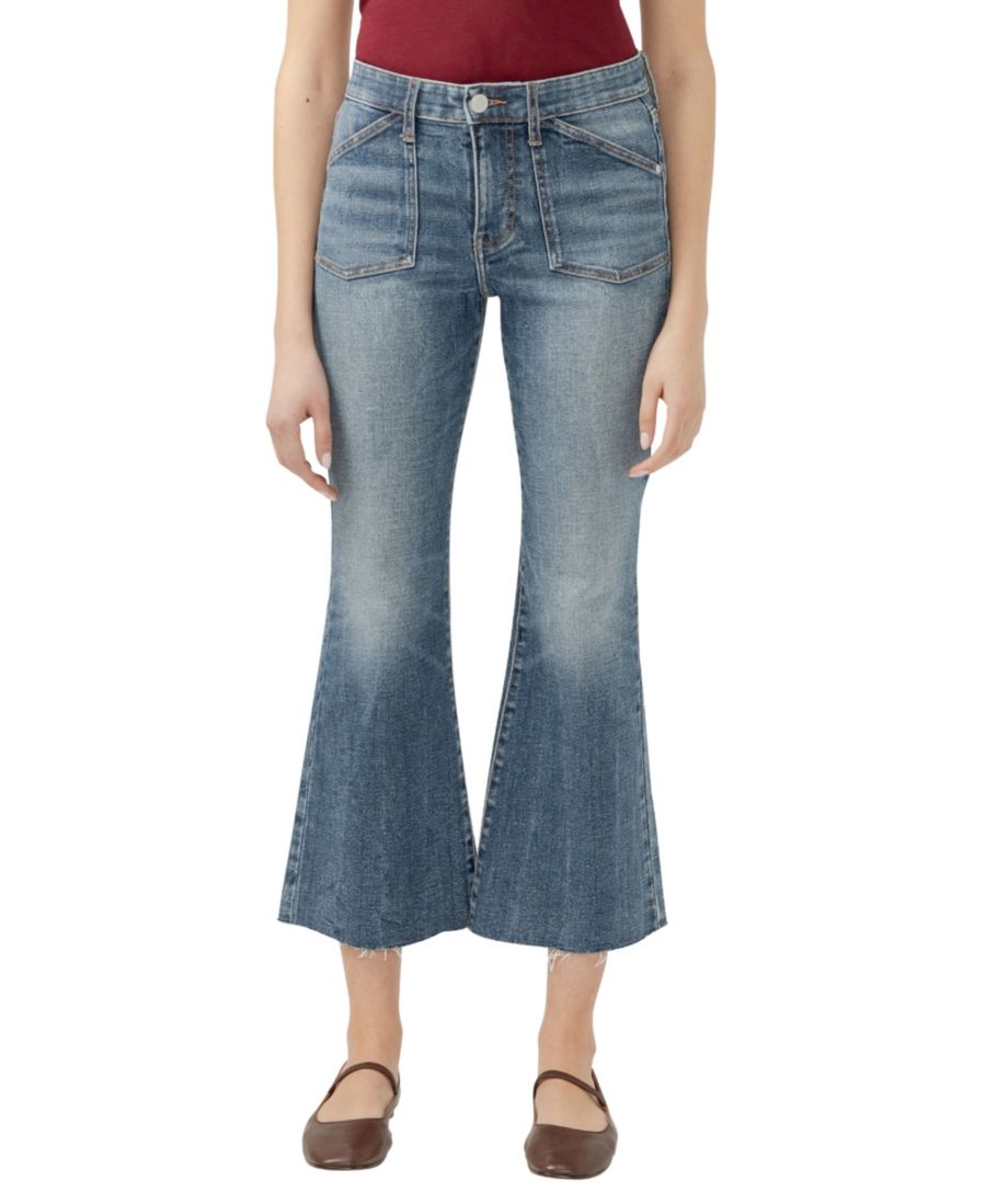 

Женские джинсы Kait со средней посадкой и расклешенными штанинами JAG, Parisian Blue