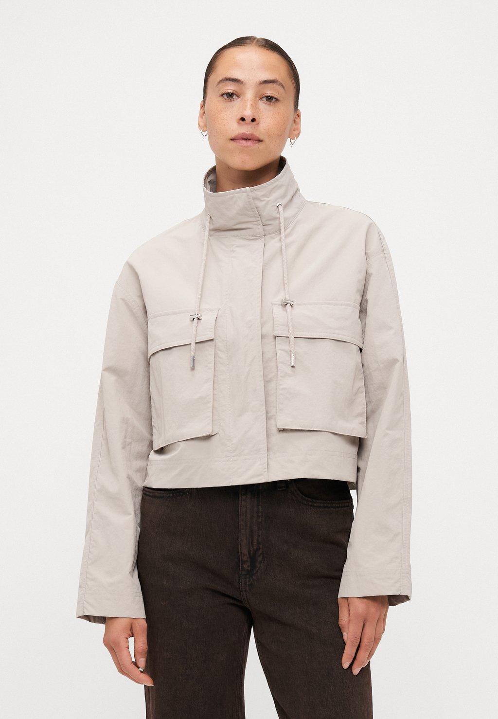 

Летняя куртка ONLBEALO CARGO JACKET ONLY Petite, бежевый