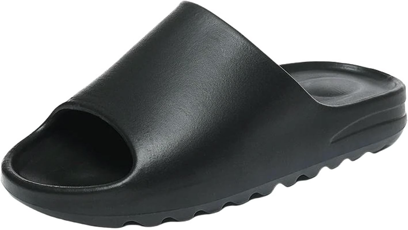 

Домашние тапочки UEBHERV Оригинальные женские и мужские сандалии пляжные повседневные мужские шлепанцы летние унисекс, черный