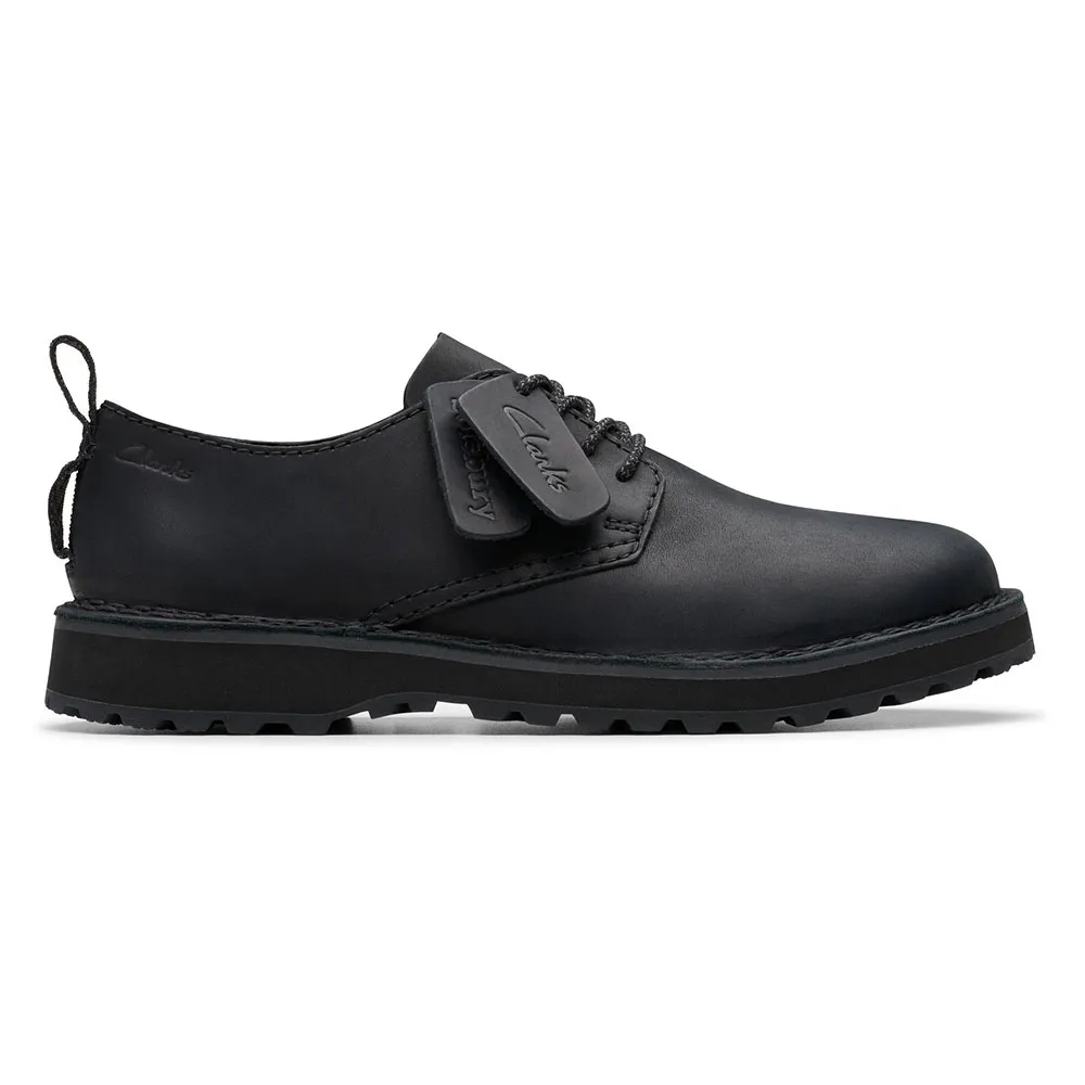 Туфли Clarks, туфли Solsbury на шнуровке Clarks shoes, черный — фото 4
