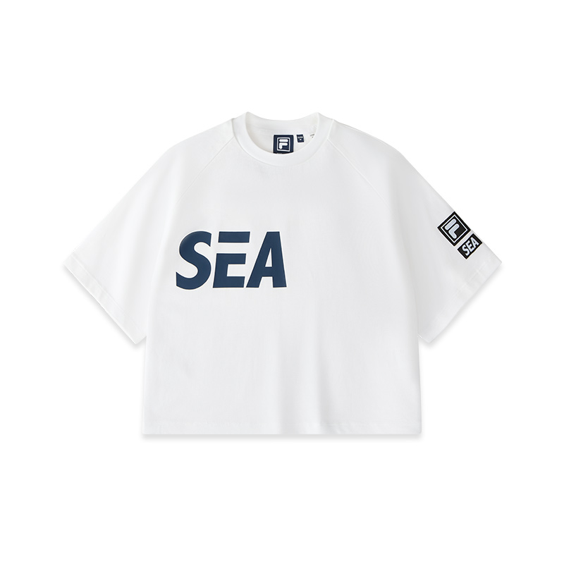 

Футболка женская стандартная белая FILA FUSION