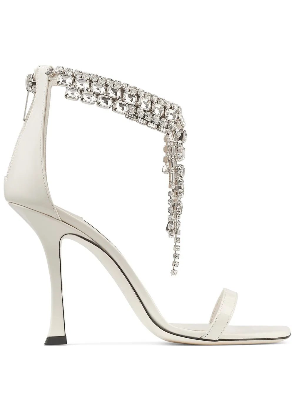 Босоножки Verity 100 JIMMY CHOO, белый