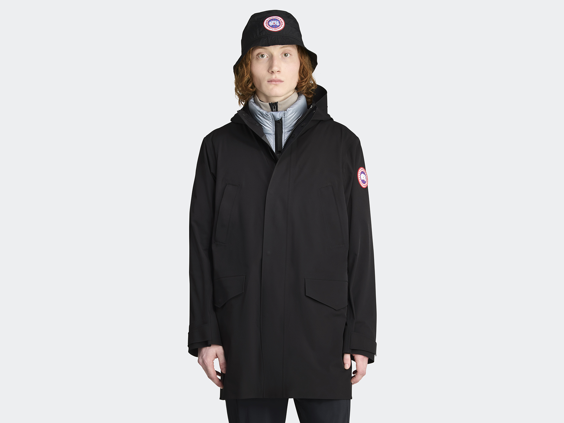 

Куртка-дождевик Canada Goose Barclay, черный