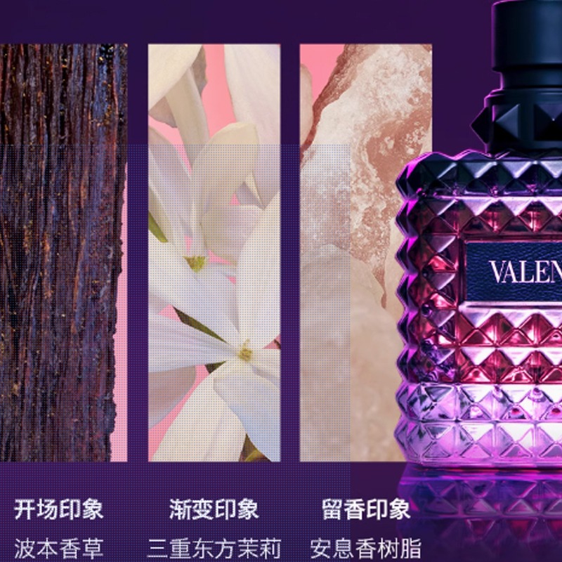 Набор парфюма Limited Adventure Miss Lip Balm Fan Velvet Heart Box с ароматами жасмина и ванили 50мл+6,5мл/30мл+6,5мл Valentino — фото 4