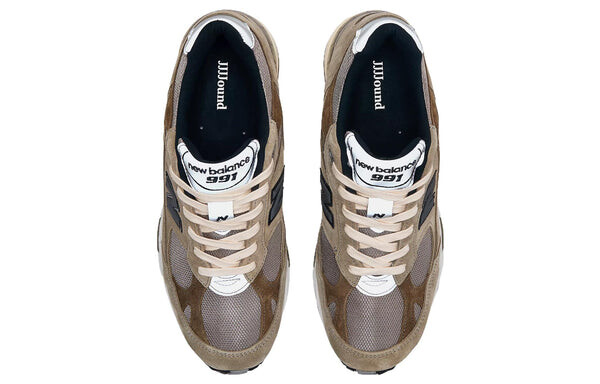 Кроссовки x jjjjound 991 сделано в Англии New Balance, коричневый — фото 4