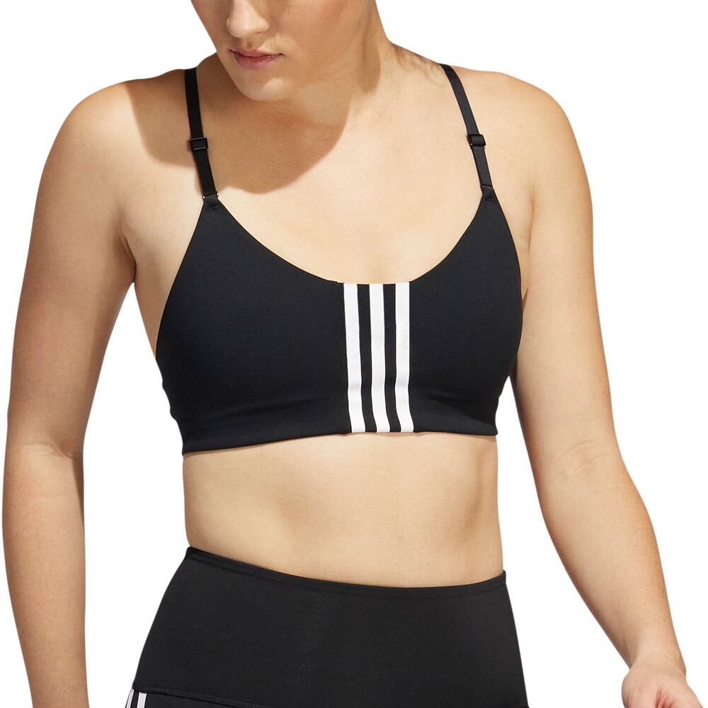 

Спортивный бюстгальтер adidas Aero Impact, черный