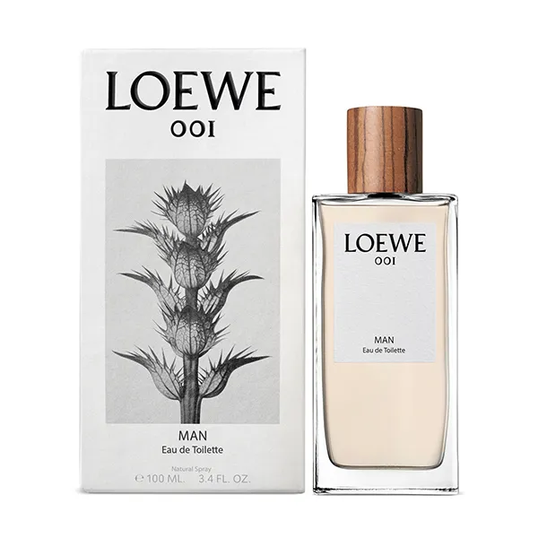 Туалетная вода для мужчин 001 Man Eau De Toilette Loewe, 50 ml — фото 3