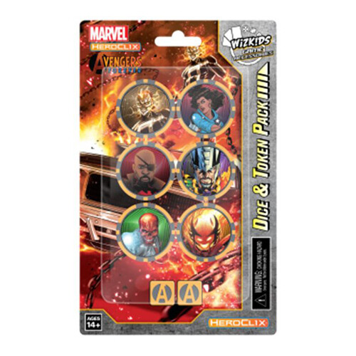 

Фигурки Marvel Heroclix: Avengers Forever Dice & Token Pack Ghost Rider