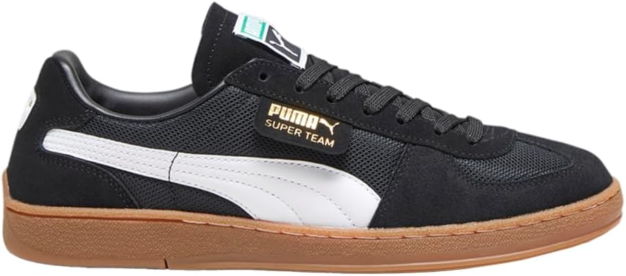 

Мужские кроссовки PUMA Super Team OG с шнуровкой для повседневной носки - черные