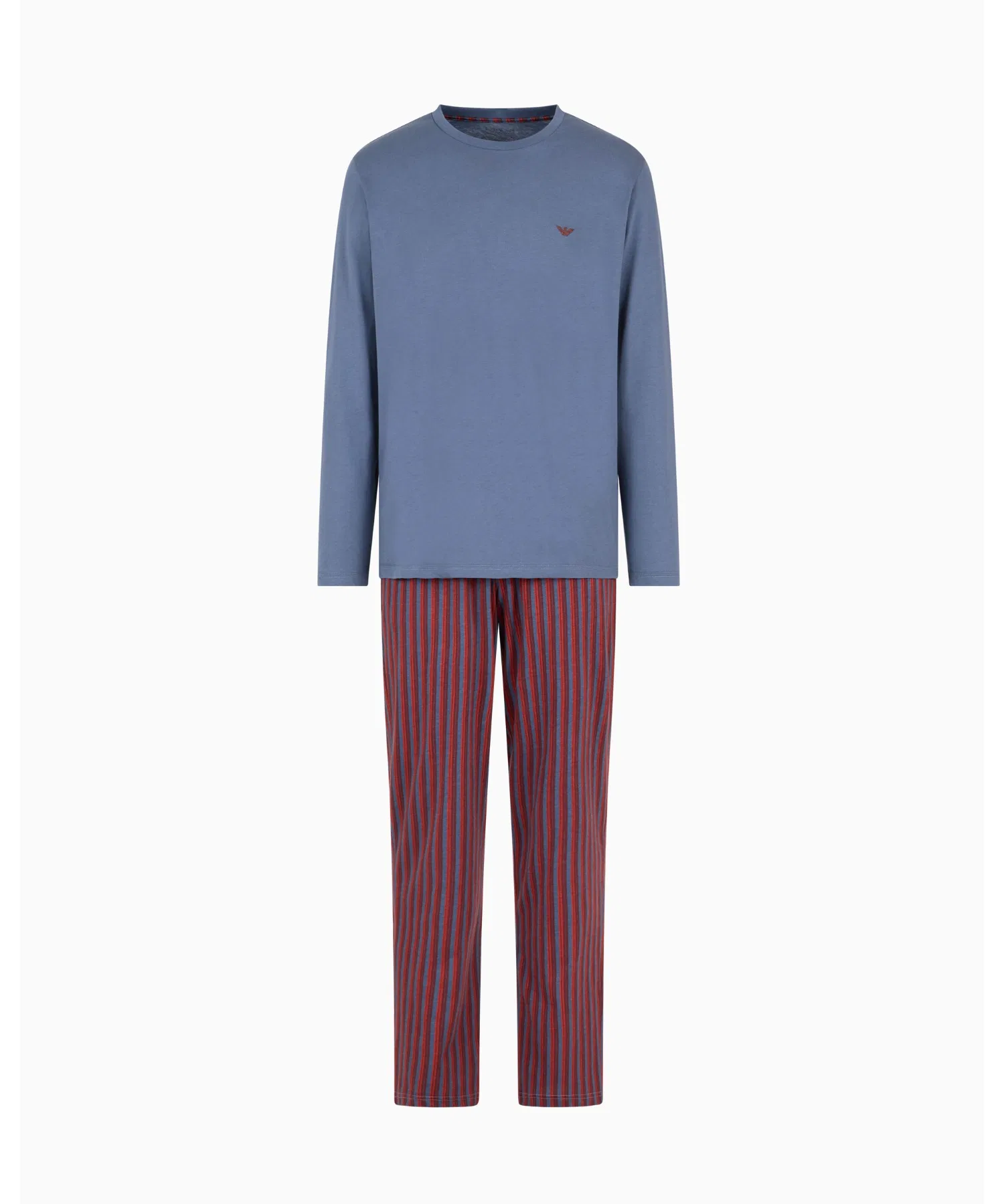 <Эксклюзивно онлайн> [Emporio Armani] Пижамный комплект с разными узорами — фото 2