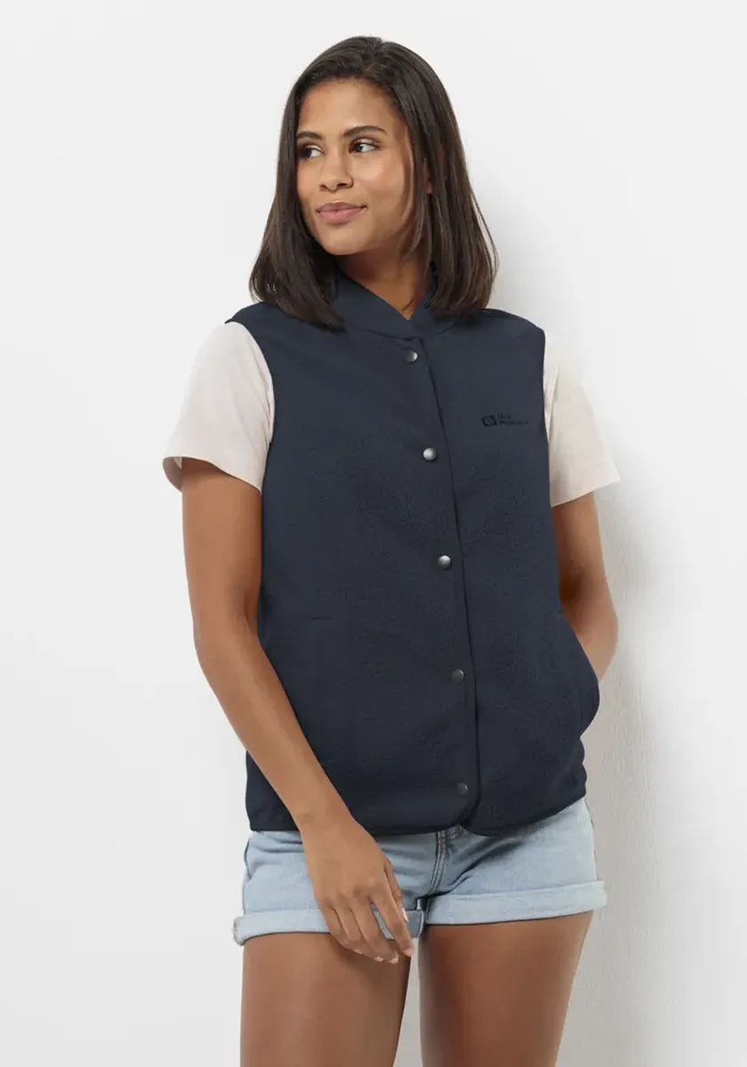 

Флисовый жилет Jack Wolfskin "LIGHT CURL VEST W", синий