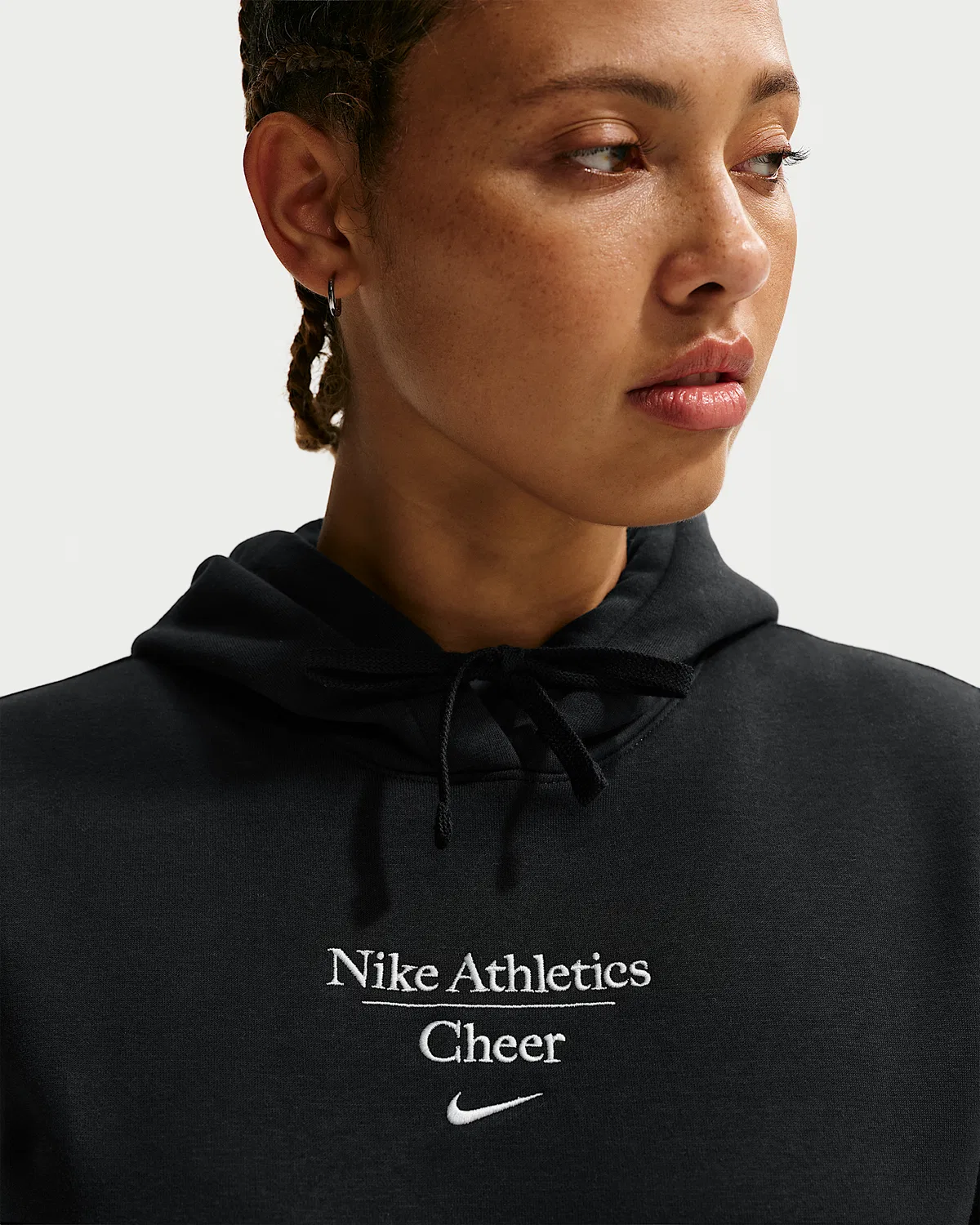 Женская худи Nike Cheer Pullover, Black — фото 3