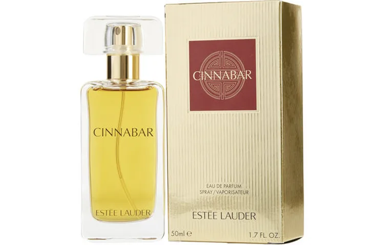 ESTEE LAUDER Cinnabar Women's Perfume Wooden Oriental Accord Eau De Parfum EDP Jasmine Lily Sandalwood 50ml