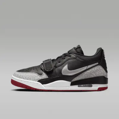 

Кроссовки Jordan Air Legacy 312 Low, цвет Black/Gym Red/Cement Grey/Metallic Silver