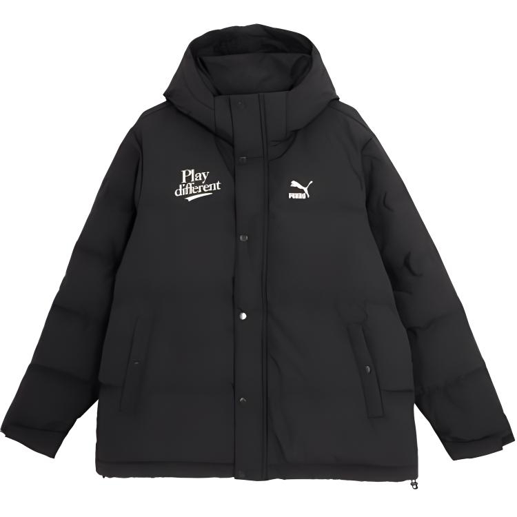 

PUMA Классическая унисекс пуховая куртка черная, Black