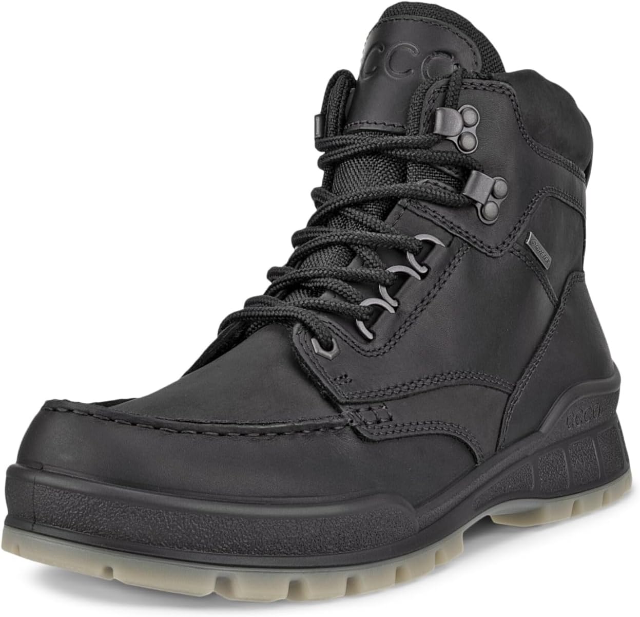 

Мужские кроссовки ECCO Track 25 High Gore-Tex водонепроницаемые, черный/черный