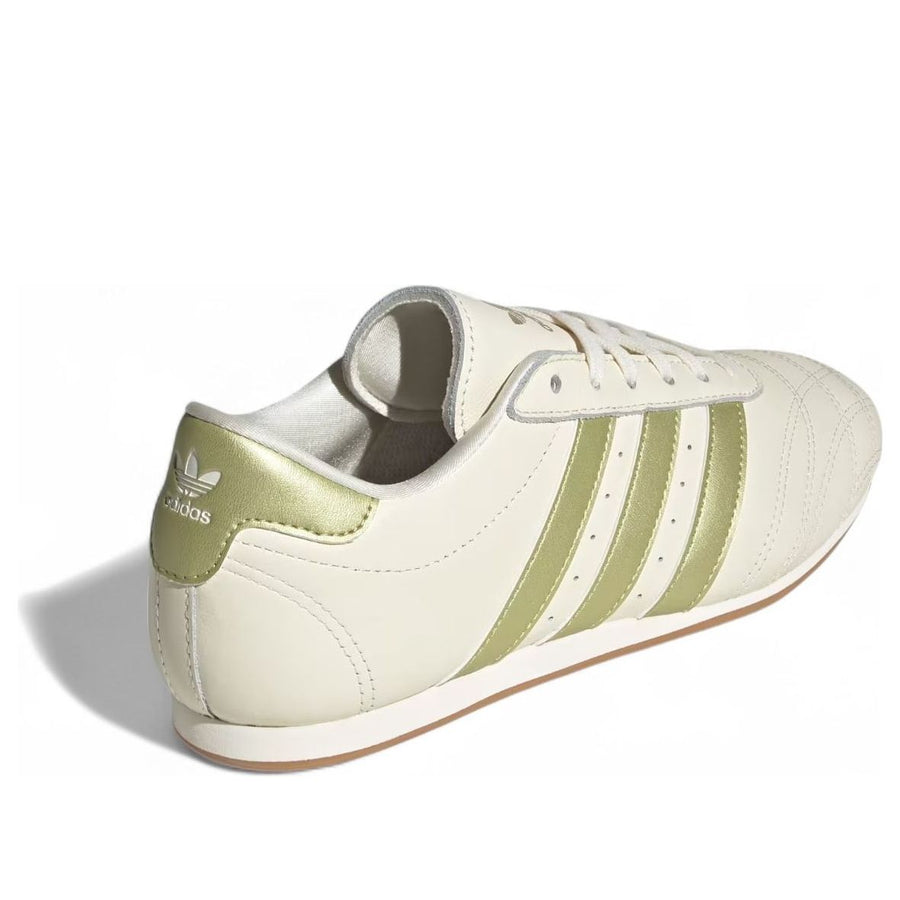 Кроссовки (WMNS) adidas Taekwondo 'Cream White Gold Metallic', бежевый — фото 4