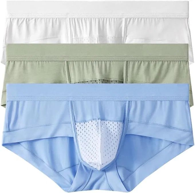 Плавки мужские, дышащие, Colorful 3-3pc