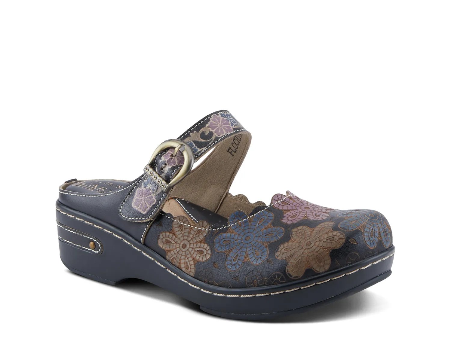 Сабо L'Artiste Mallimar Mary Jane Clog, черный/мультиколор