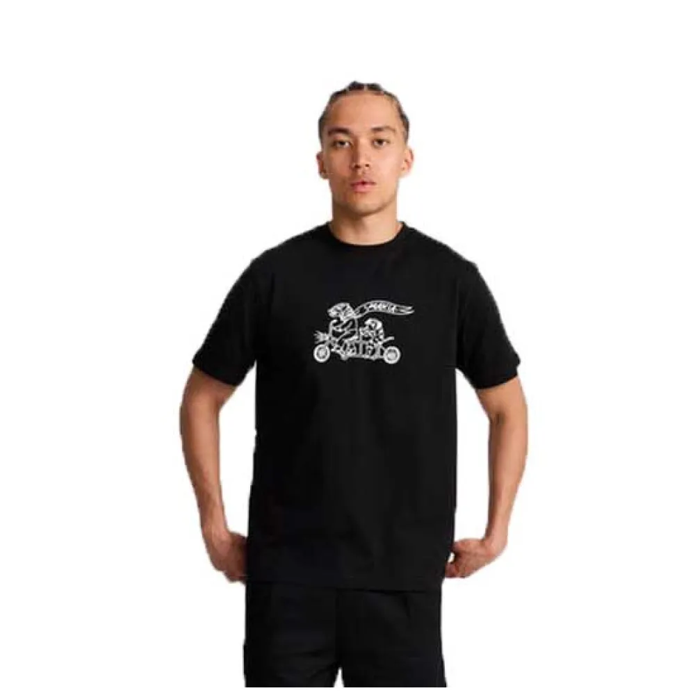 

Футболка с коротким рукавом Makia Cycling cat, черный