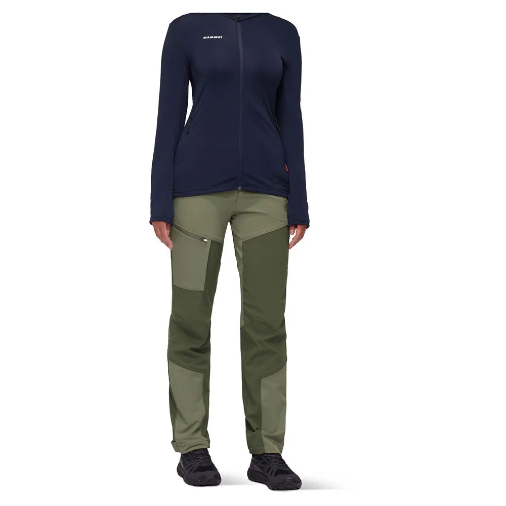 

Брюки Mammut Zinal Hybrid Softshell, зеленый