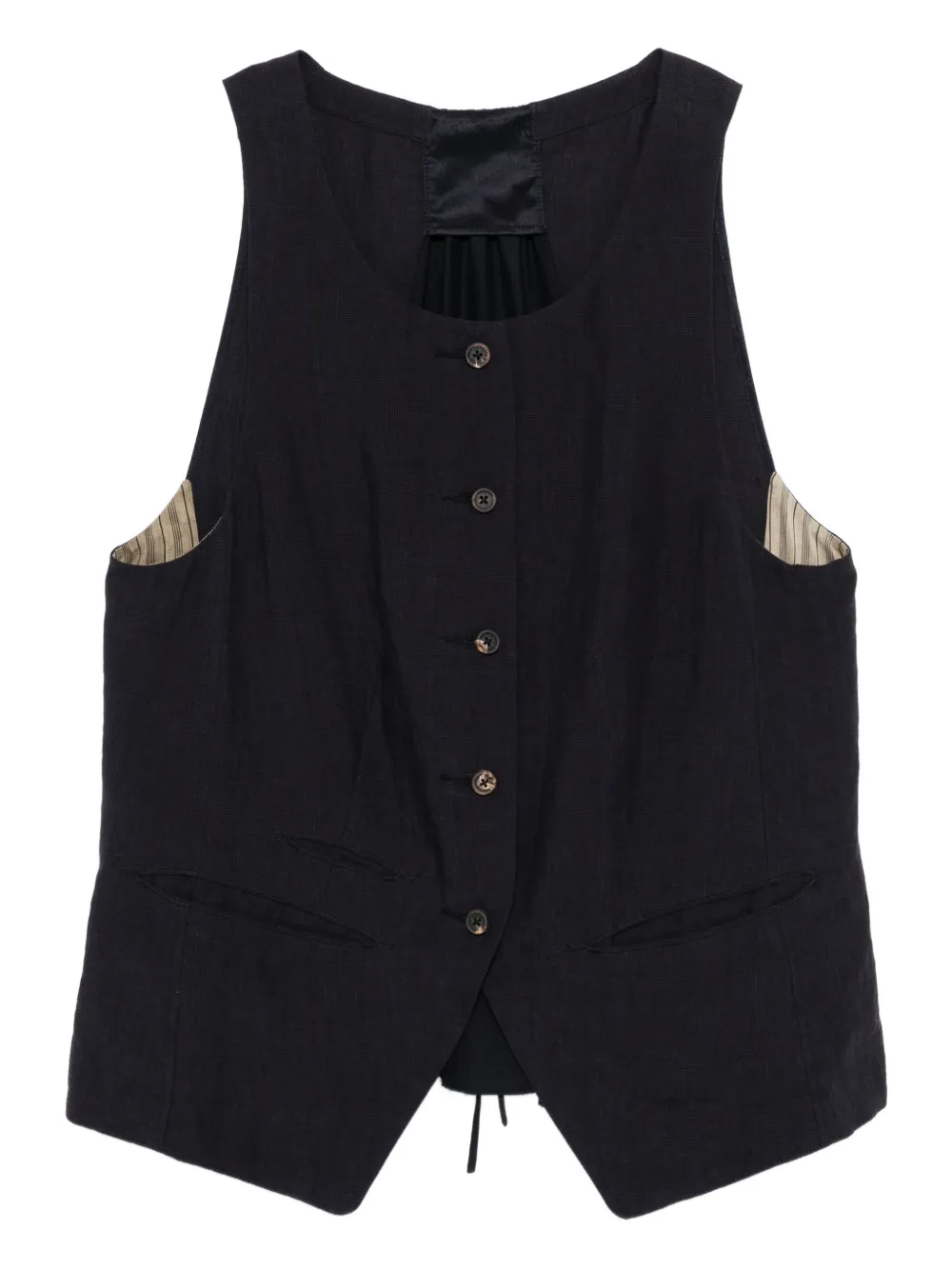 

Льняная куртка Ziggy Chen, синий