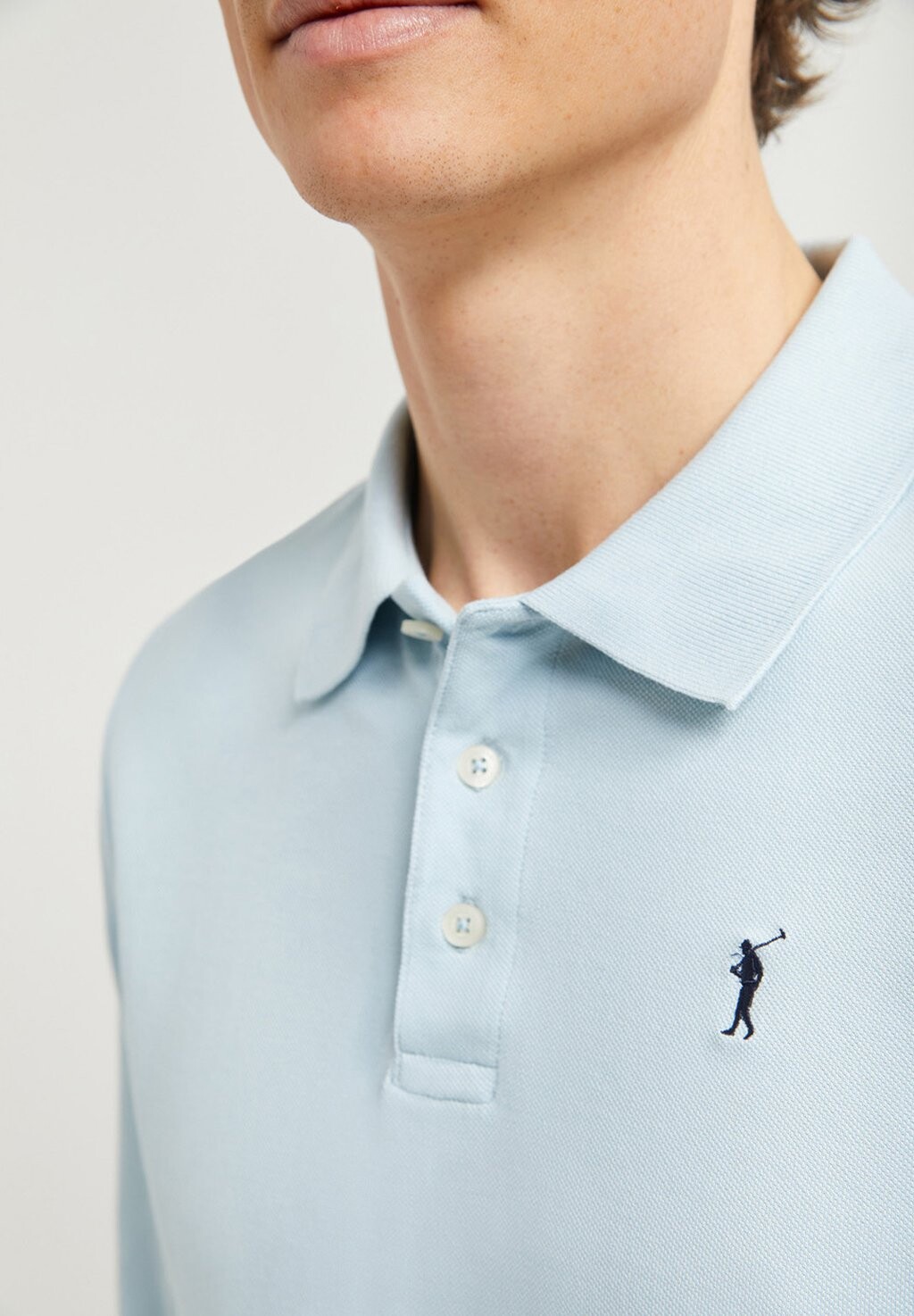 

Рубашка поло LONG SLEEVE REGULAR FIT Polo Club, синий