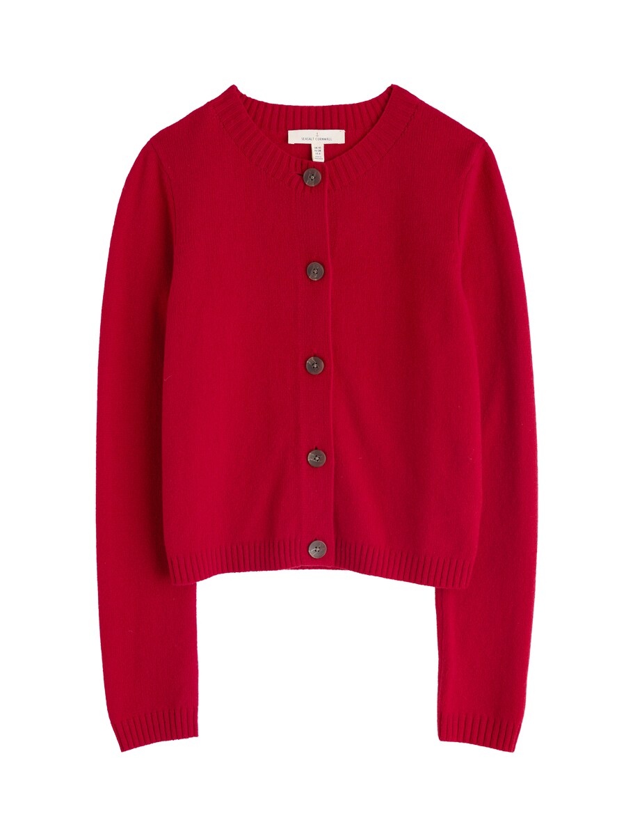 

Вязаный кардиган Seasalt Cornwall Tern Tide, красный