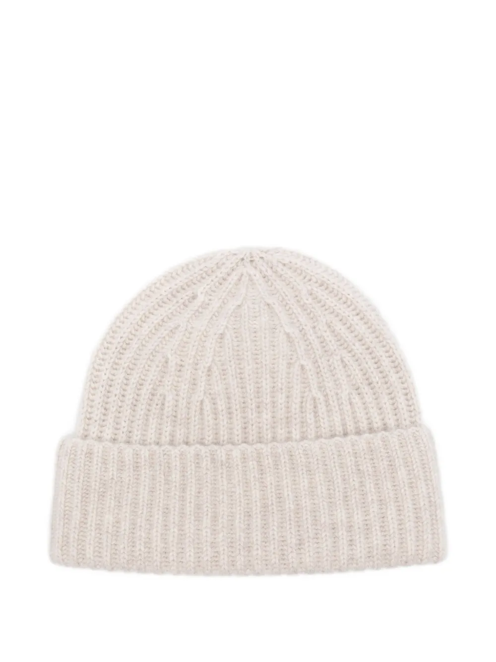 

Кашемировая шапка в рубчик Lisa Yang, нейтральный