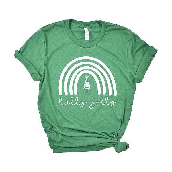 

Футболка с принтом Holly Jolly Rainbow Simply Sage Market, Grass, Зеленый, Футболка с принтом Holly Jolly Rainbow Simply Sage Market, Grass