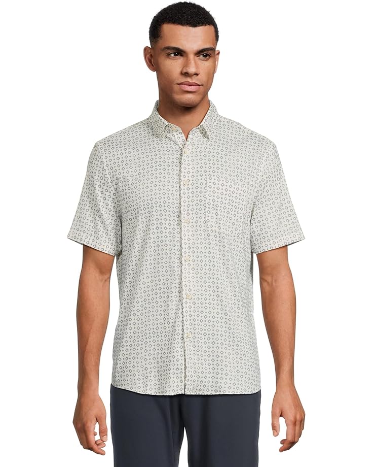 

Рубашка Faherty Short, цвет Stony Beach Diamond