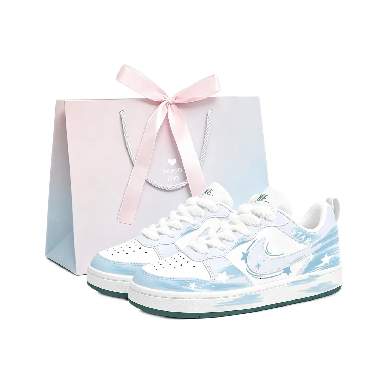 Кроссовки детские Nike Court Borough 2 Sky Blue