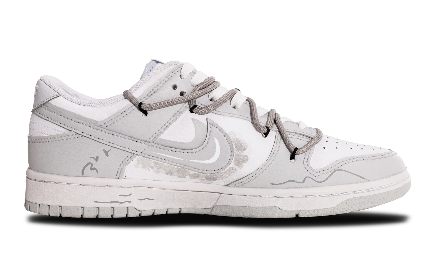 

Мужские кроссовки для скейтбординга Nike Dunk, Light Gray