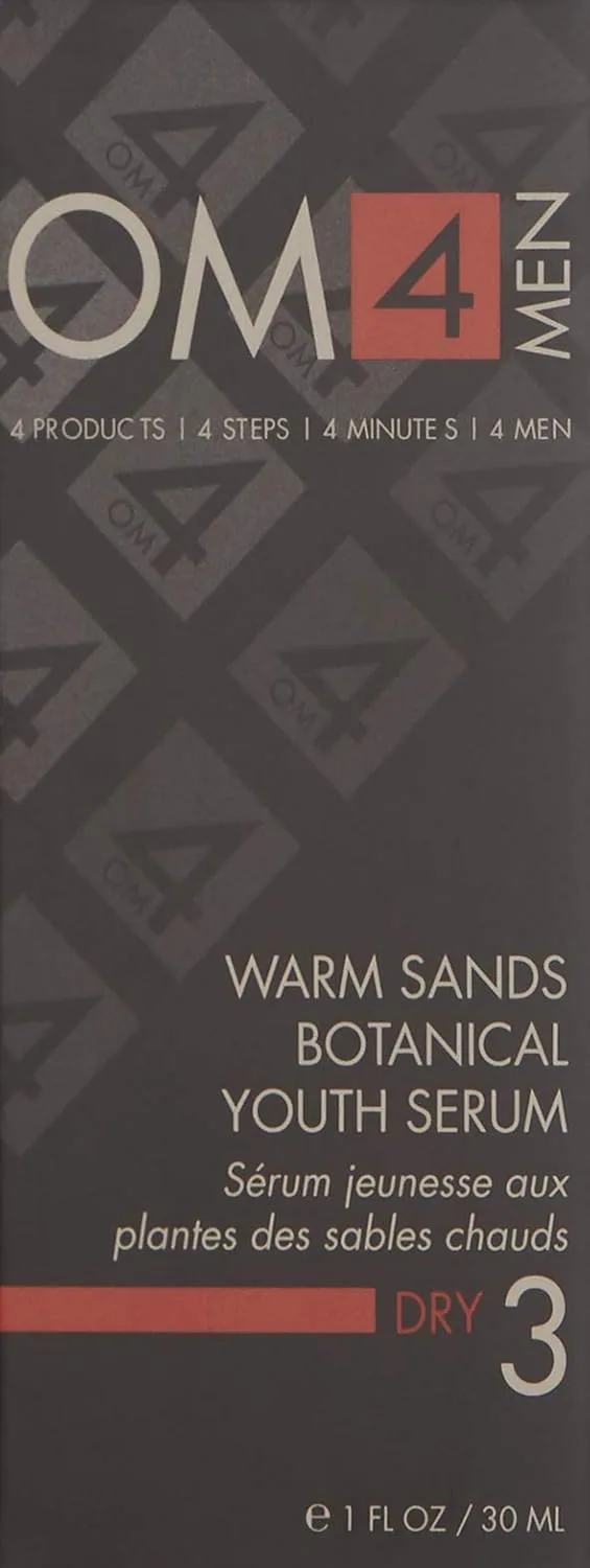 Сыворотка Organic Male — OM4 Dry STEP : Warm Sands Botanical Youth Serum - Средство по уходу за кожей для мужчин с — фото 2