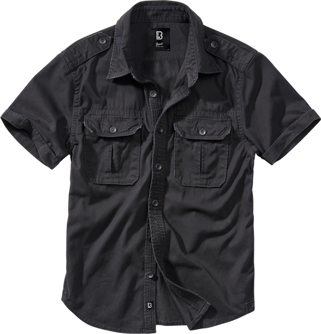 

Рубашка Brandit Vintage Shirt, черный