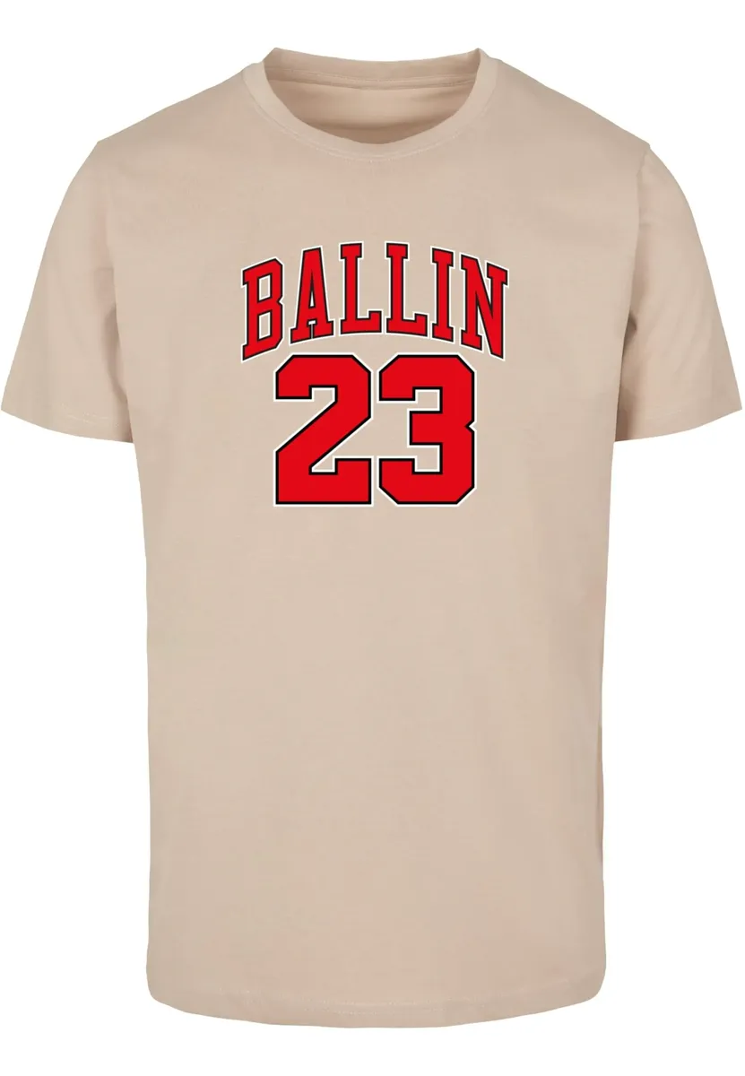 

Футболка Mister Tee "Mister Tee Мужская футболка Ballin 23" Mistertee, цвет Sand