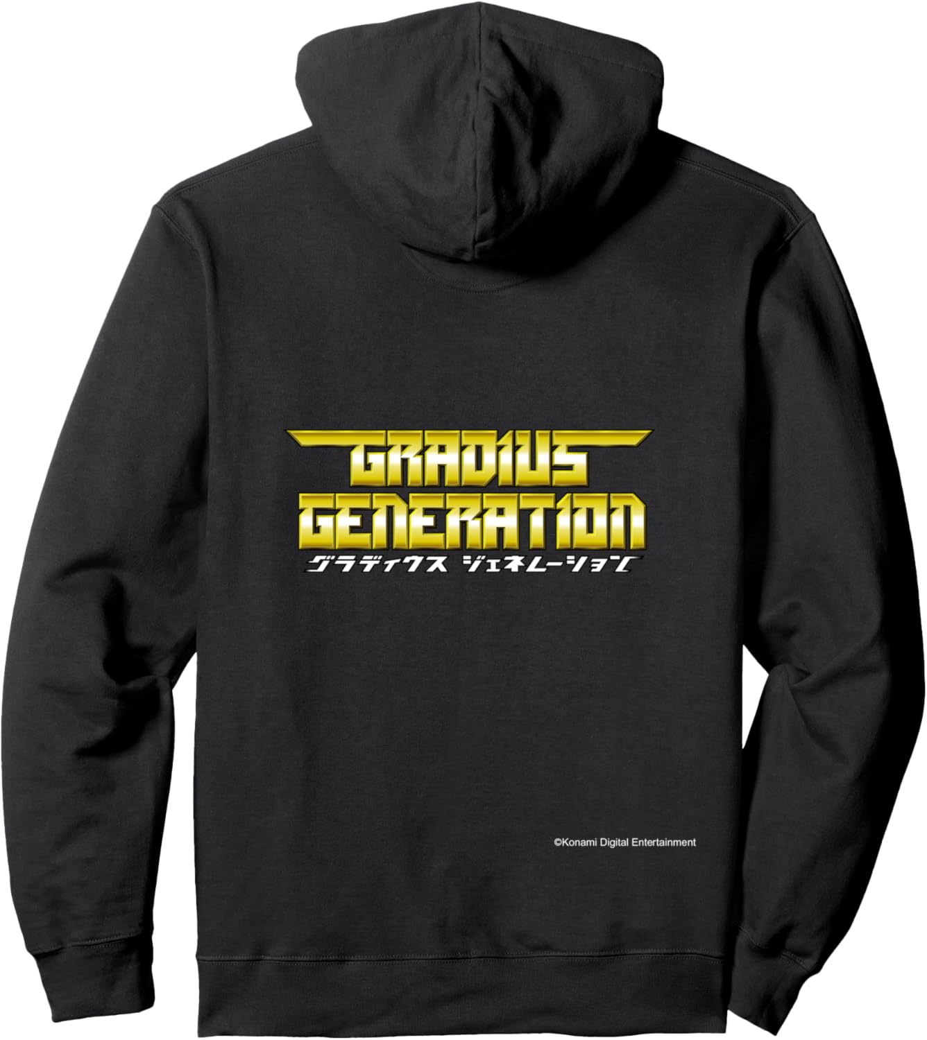 

Худи с логотипом поколения Гадиус Konami, черный