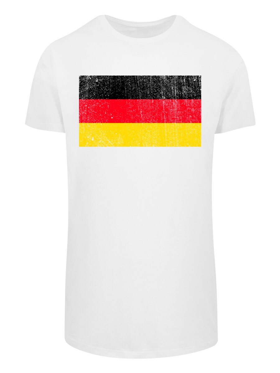 

Футболка F4Nt4Stic GERMANY DEUTSCHLAND FLAGGE DISTRESSED, белый