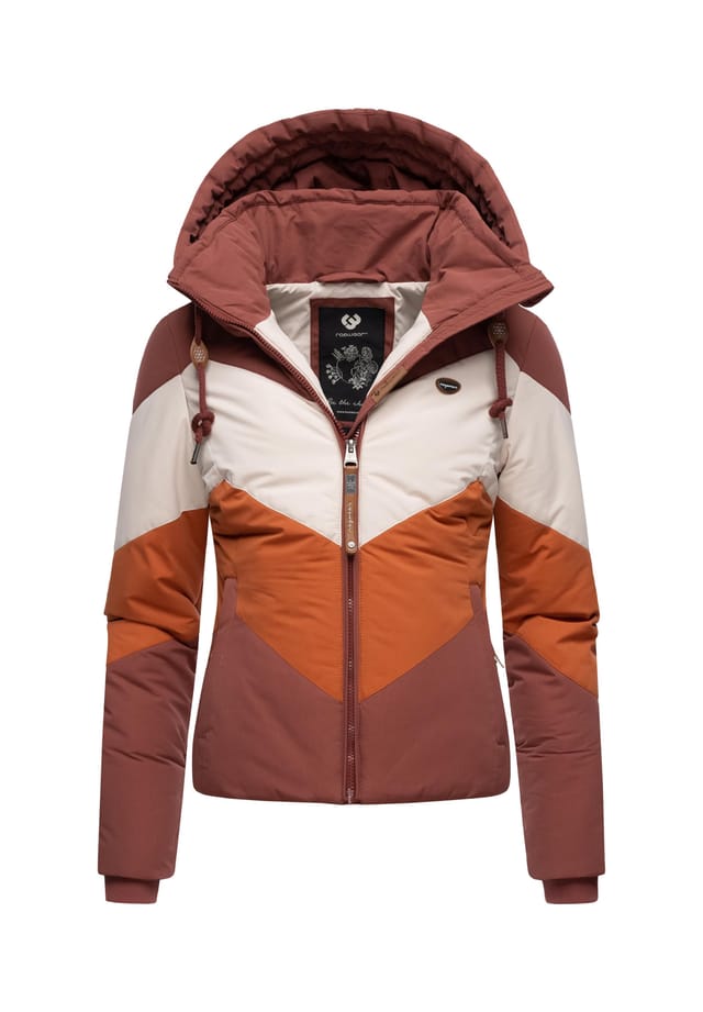 

Зимняя куртка novva block Ragwear, цвет terracotta