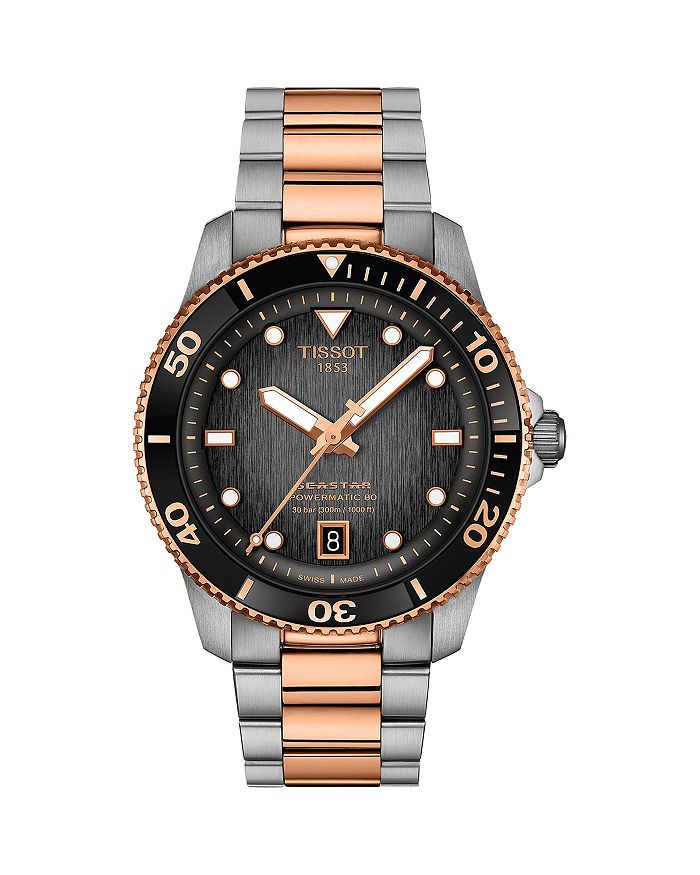 

Часы Seastar 1000, 40 мм Tissot, черный