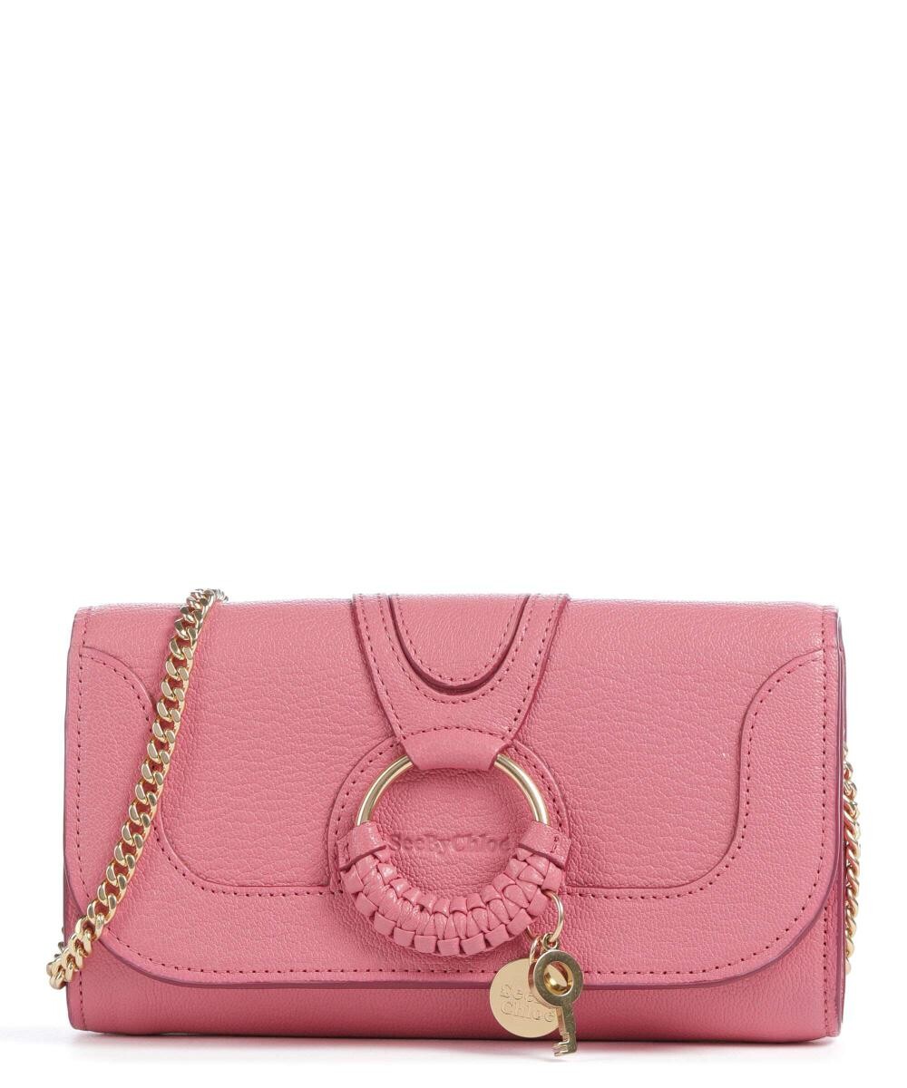 

Сумка на плечо Hana из зернистой козьей кожи See By Chloé, розовый