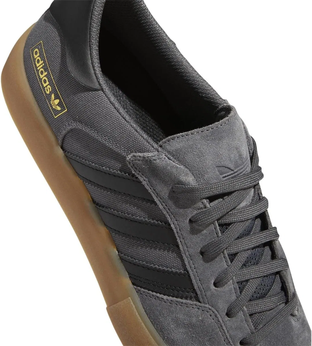 Кроссовки для скейтбординга adidas Matchbreak Super, цвет Grey Five-core Black-gum — фото 2