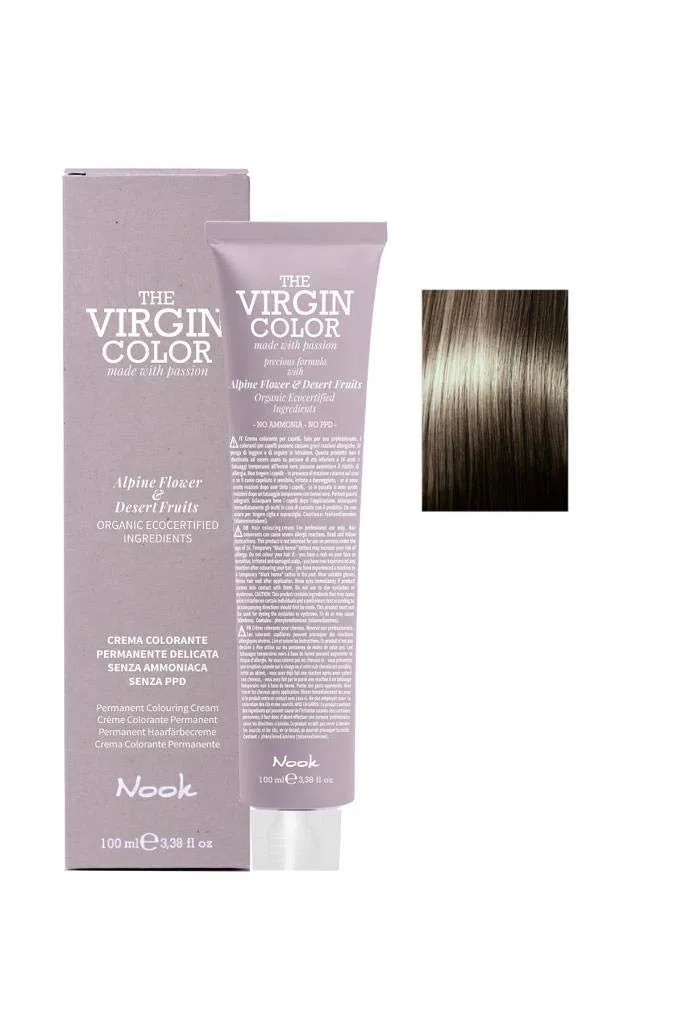 Краска для волос «Virgin Colour Light Blonde Ash 8.1» от Nook Nook