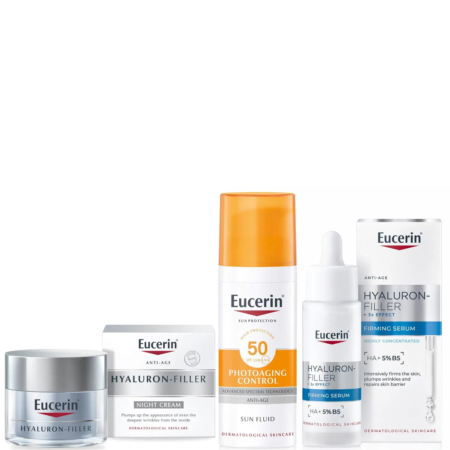 Полный комплекс омолаживающих процедур на каждый день Eucerin