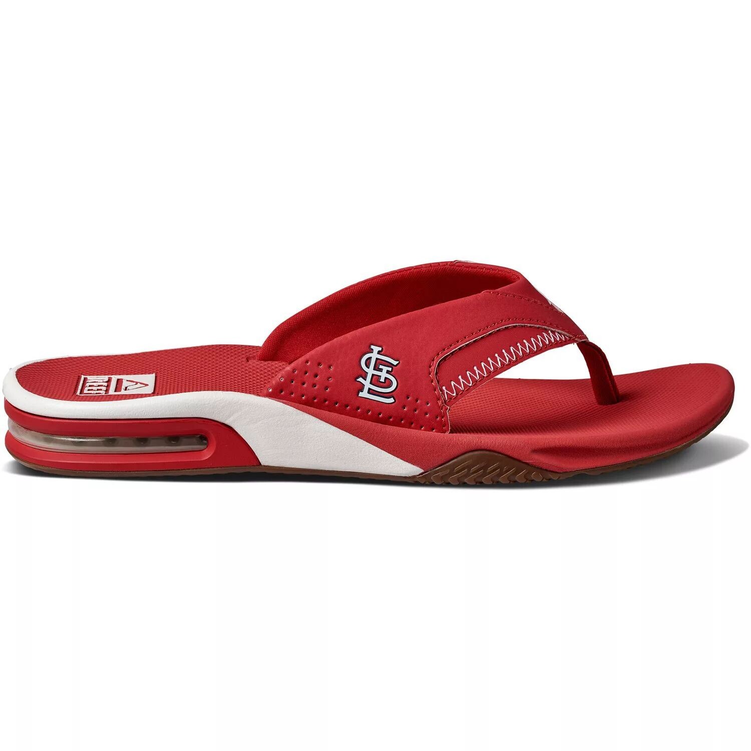 Мужские сандалии с открывалкой для бутылок REEF St. Louis Cardinals Fanning — фото 3